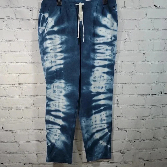 Lane Bryant Livi Sweatpant Joggers Blue Tie Dye Size 14/16 NWT - Picture 1 of 13